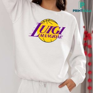 Luigi Mangione Lakers Shirt 3