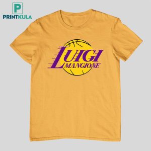 Luigi Mangione Lakers Shirt 5