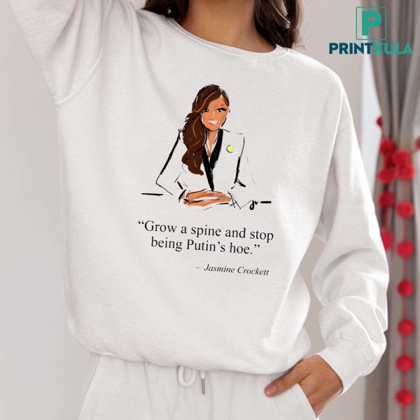 Grow A Spine And Stop Being Putin’s Hoe Jennifer Vallez Shirt