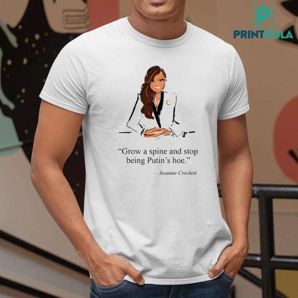 Grow A Spine And Stop Being Putin’s Hoe Jennifer Vallez Shirt