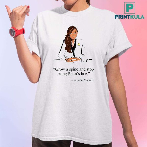 Grow A Spine And Stop Being Putin’s Hoe Jennifer Vallez Shirt