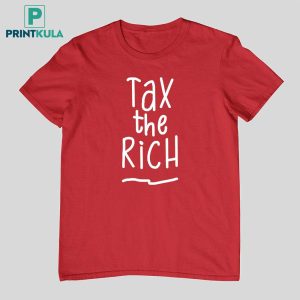 Jan Van Wearing Tax The Rich Shirt 8