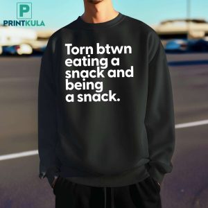 Troyamess Torn Between Eating A Snack And Being A Snack Shirt 8